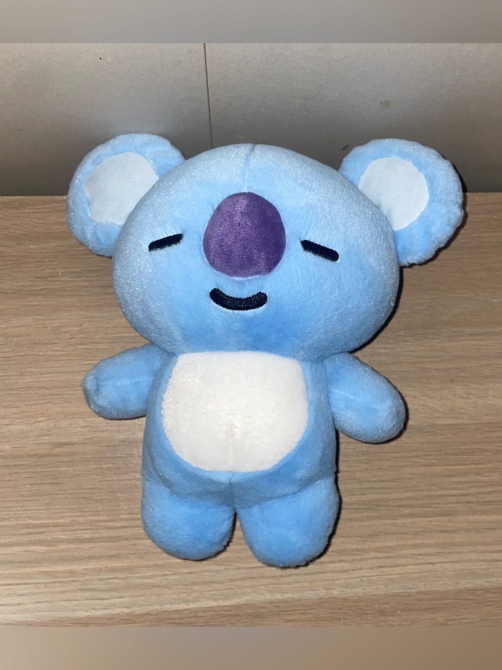 BT21 KOYA Plush  Blue Plush Koala Stuffed Toy - Soft Cuddly Kids Toy